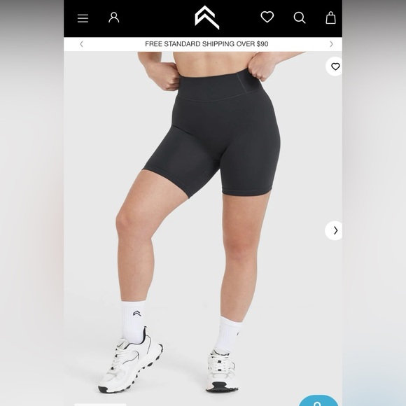 ONER ACTIVE TIMELESS SHORTS in Coal, Medium - Picture 5 of 6